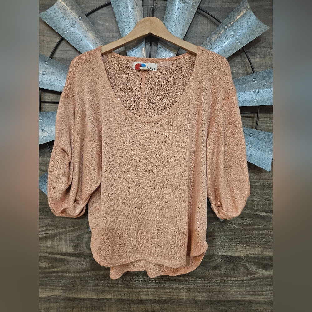 FP Peach Peach Knit Top